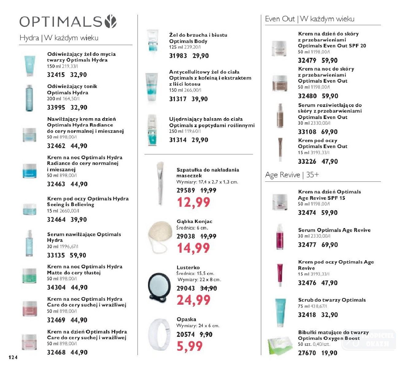 Gazetka promocyjna Oriflame str. 124