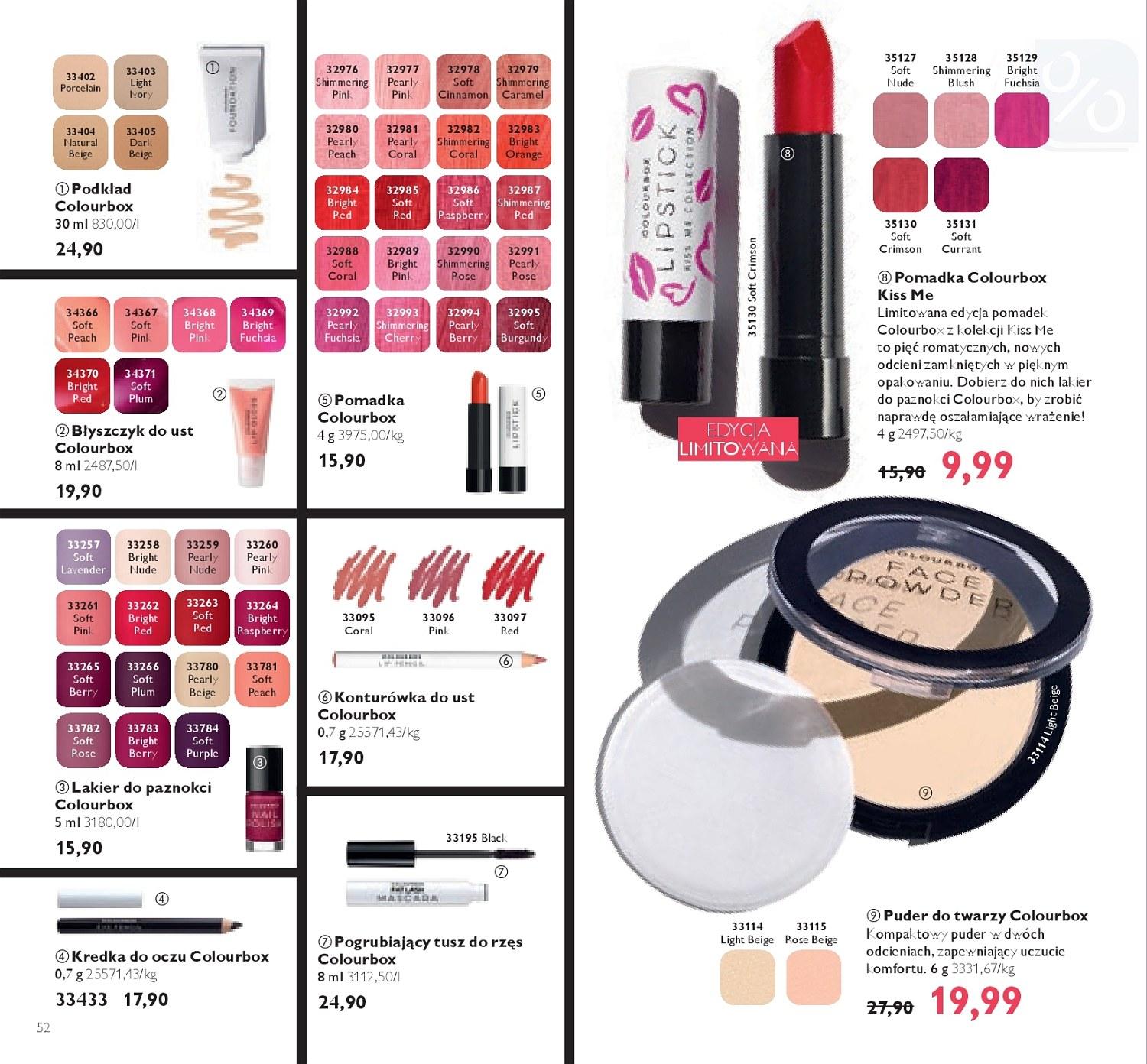 Gazetka promocyjna Oriflame str. 52