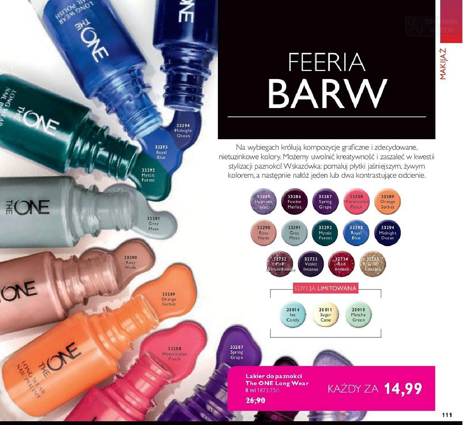 Gazetka promocyjna Oriflame str. 111