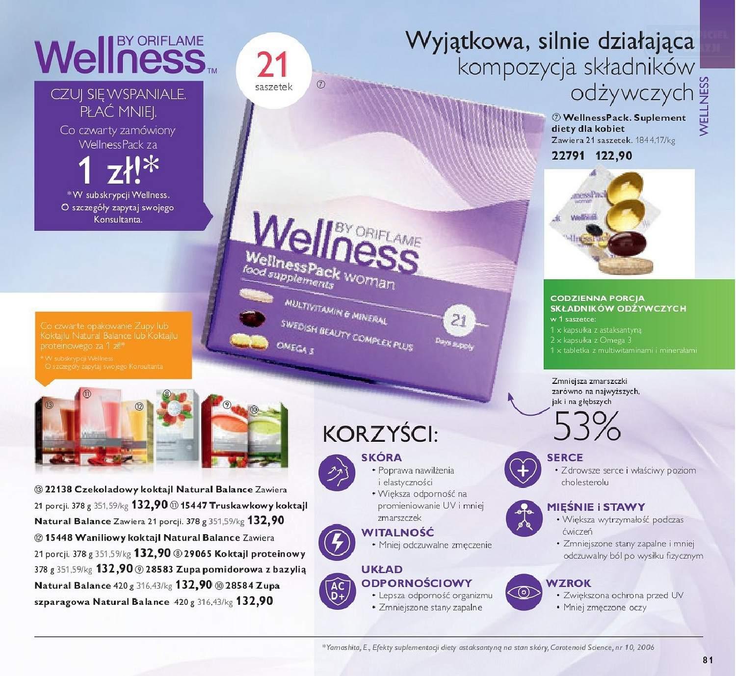 Gazetka promocyjna Oriflame str. 81