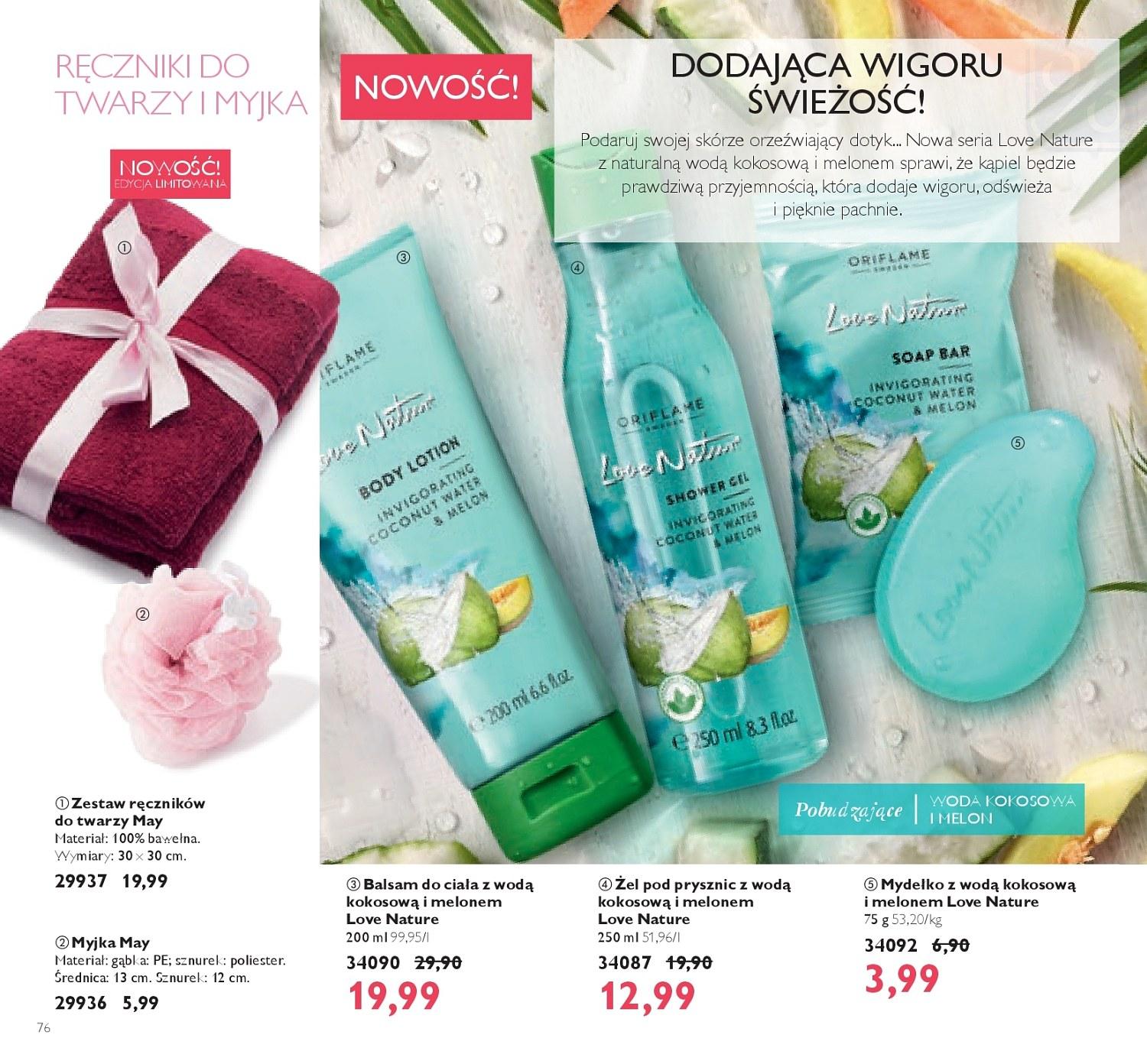 Gazetka promocyjna Oriflame str. 76
