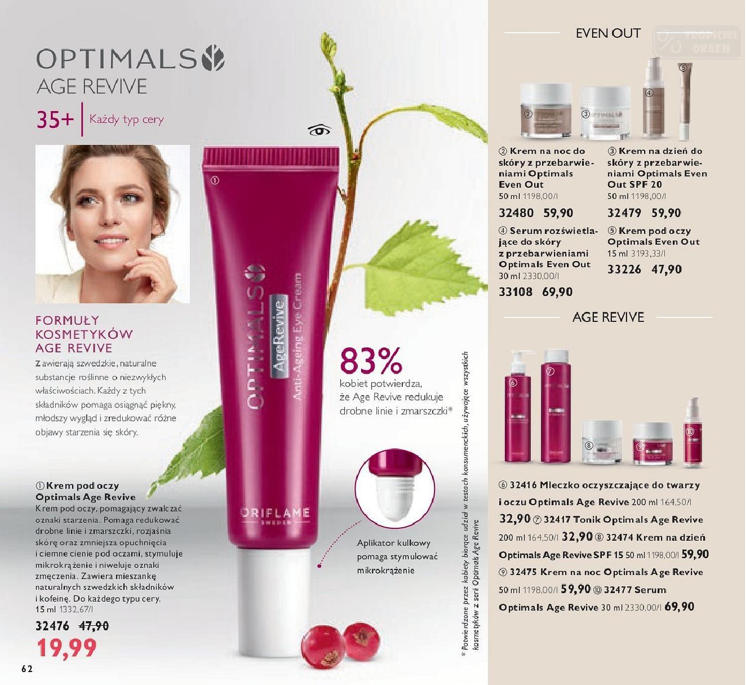 Gazetka promocyjna Oriflame str. 62