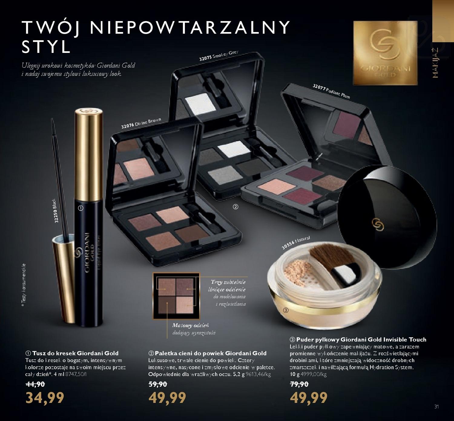 Gazetka promocyjna Oriflame str. 31