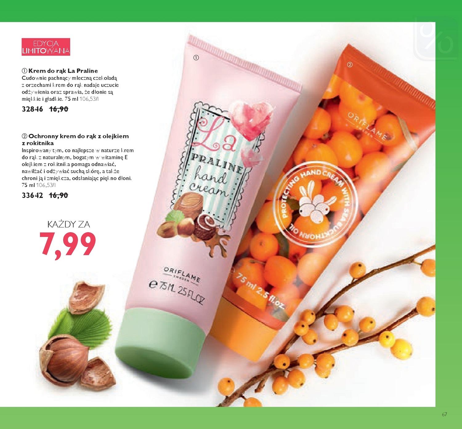 Gazetka promocyjna Oriflame str. 67