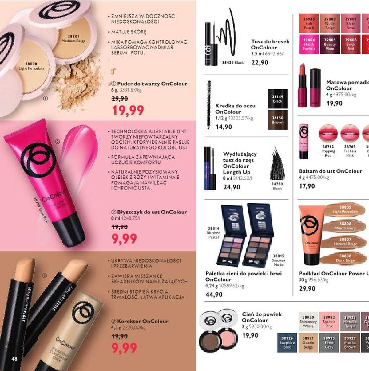 Gazetka promocyjna Oriflame str. 48