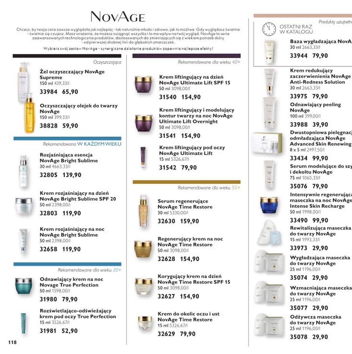 Gazetka promocyjna Oriflame str. 118