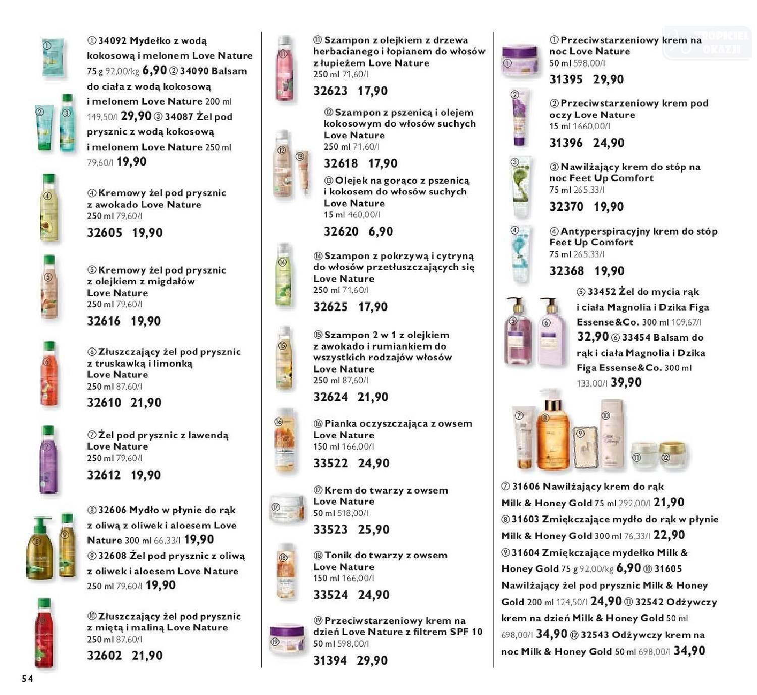 Gazetka promocyjna Oriflame str. 54