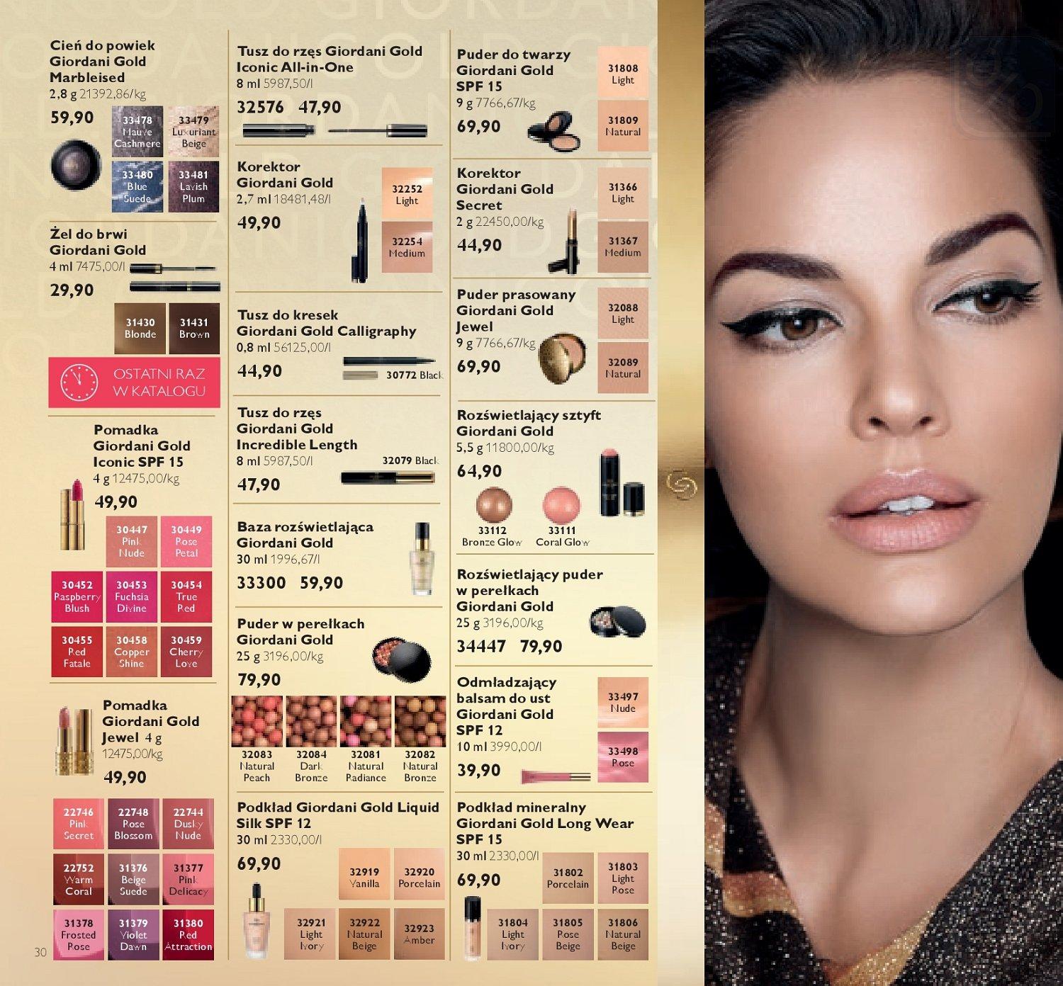 Gazetka promocyjna Oriflame str. 30