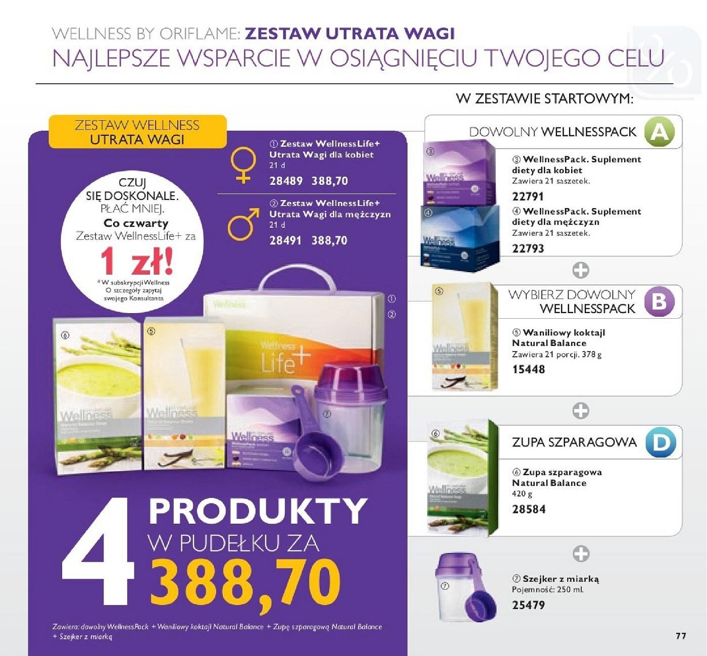Gazetka promocyjna Oriflame str. 77