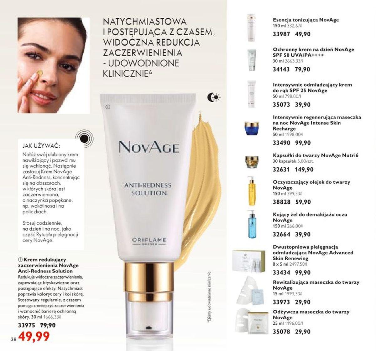 Gazetka promocyjna Oriflame str. 38