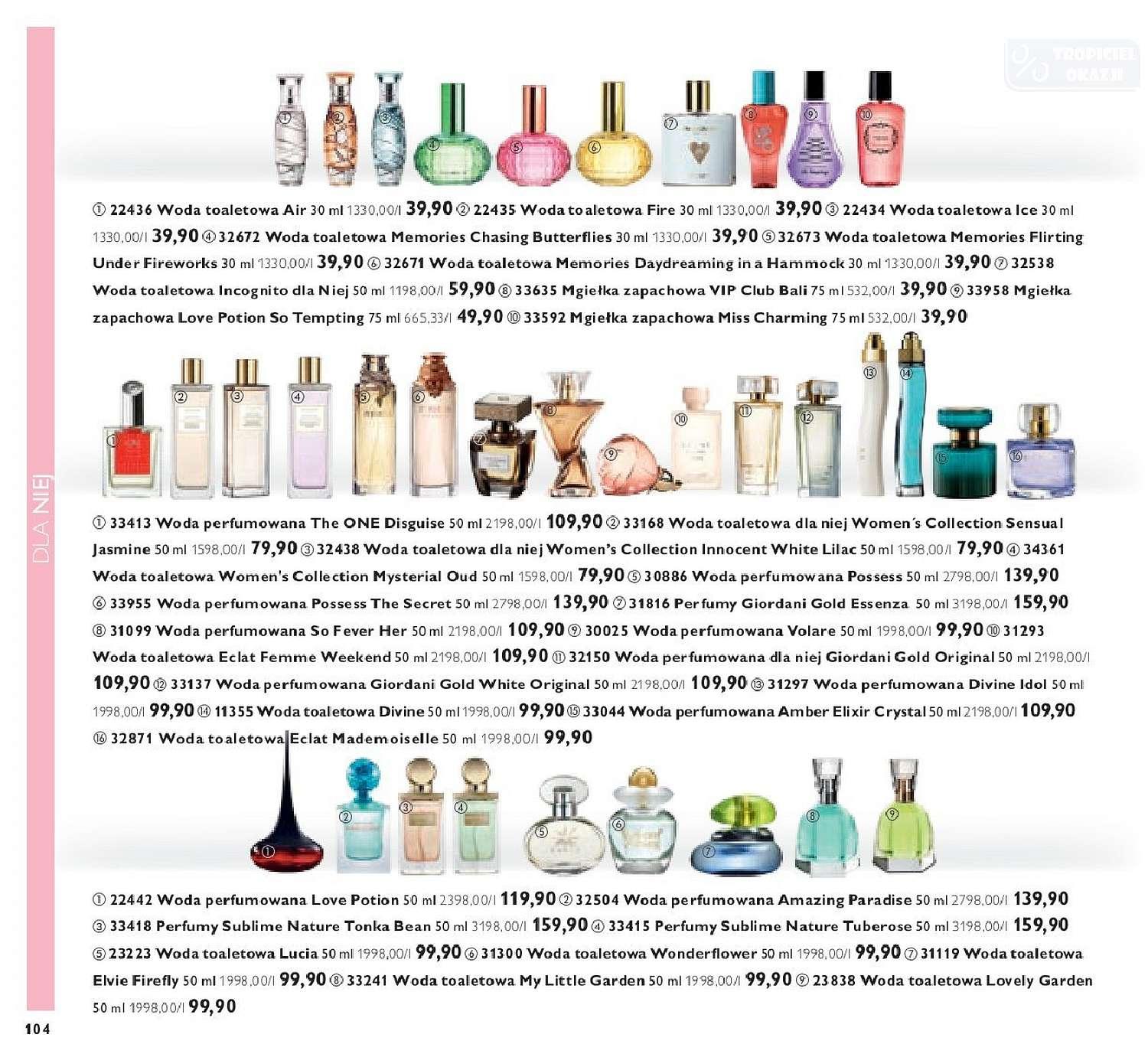 Gazetka promocyjna Oriflame str. 104