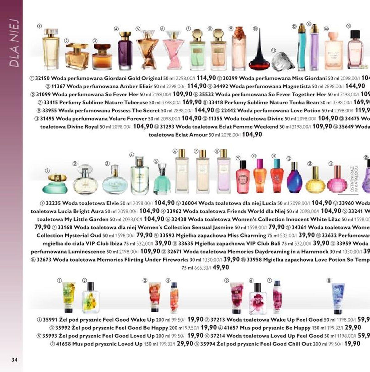 Gazetka promocyjna Oriflame str. 34