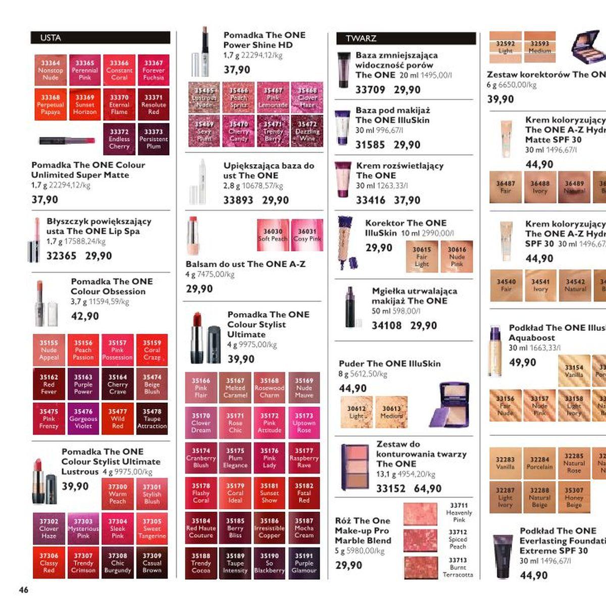 Gazetka promocyjna Oriflame str. 46