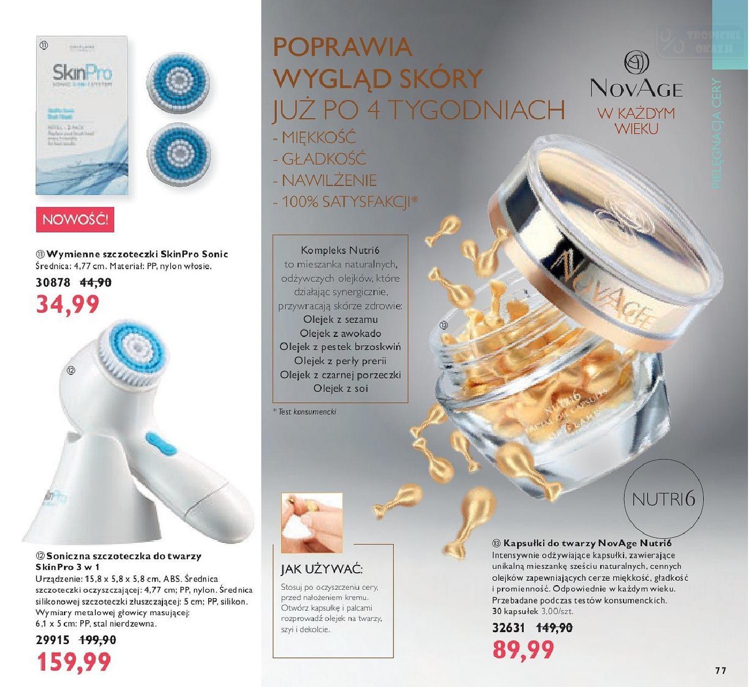 Gazetka promocyjna Oriflame str. 77